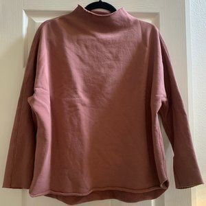 Frank & Eileen Lab Long-sleeve Funnel-neck Capelet